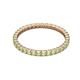 3 - Joyce 2.00 mm Peridot Eternity Band 