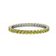 1 - Joyce 2.00 mm Yellow Diamond Eternity Band 