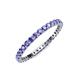4 - Joyce 2.00 mm Tanzanite Eternity Band 