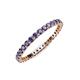 4 - Joyce 2.00 mm Iolite Eternity Band 