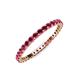 4 - Joyce 2.00 mm Ruby Eternity Band 