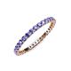 4 - Joyce 2.00 mm Tanzanite Eternity Band 