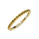 4 - Joyce 2.00 mm Citrine Eternity Band 