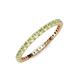 4 - Joyce 2.00 mm Peridot Eternity Band 