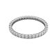3 - Joyce 2.00 mm White Sapphire Eternity Band 