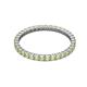 3 - Joyce 2.00 mm Peridot Eternity Band 