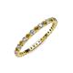 3 - Joyce 2.00 mm Citrine and Diamond Eternity Band 