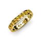 4 - Livia 3.00 mm Citrine Eternity Band 