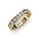 4 - Livia 3.00 mm Diamond Eternity Band 