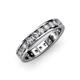 4 - Livia 3.00 mm Diamond Eternity Band 