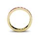 5 - Livia 3.00 mm Pink Tourmaline Eternity Band 