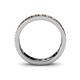 5 - Livia 3.00 mm Smoky Quartz Eternity Band 