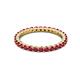 2 - Joyce 2.30 mm Ruby Eternity Band 