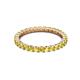 2 - Joyce 2.30 mm Yellow Sapphire Eternity Band 
