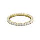 2 - Joyce 2.30 mm White Sapphire Eternity Band 