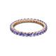 2 - Joyce 2.30 mm Tanzanite Eternity Band 