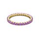 2 - Joyce 2.30 mm Amethyst Eternity Band 