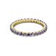 2 - Joyce 2.30 mm Iolite Eternity Band 