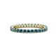1 - Joyce 2.30 mm London Blue Topaz Eternity Band 
