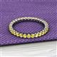 2 - Joyce 2.30 mm Yellow Sapphire Eternity Band 