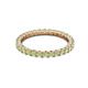 2 - Joyce 2.30 mm Peridot Eternity Band 