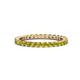 1 - Joyce 2.30 mm Yellow Diamond Eternity Band 