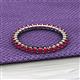 2 - Joyce 2.30 mm Ruby Eternity Band 