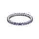 2 - Joyce 2.30 mm Iolite Eternity Band 