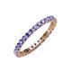 3 - Joyce 2.30 mm Tanzanite Eternity Band 
