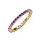 3 - Joyce 2.30 mm Amethyst Eternity Band 