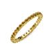 3 - Joyce 2.30 mm Citrine Eternity Band 