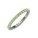 3 - Joyce 2.30 mm Peridot Eternity Band 