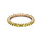 2 - Joyce 2.30 mm Yellow Diamond Eternity Band 