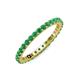 3 - Joyce 2.30 mm Emerald Eternity Band 