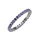 3 - Joyce 2.30 mm Iolite Eternity Band 