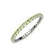 4 - Joyce 2.00 mm Peridot Eternity Band 