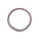 5 - Joyce 2.00 mm Ruby Eternity Band 