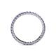 5 - Joyce 2.00 mm Tanzanite Eternity Band 
