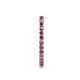 6 - Joyce 2.00 mm Rhodolite Garnet Eternity Band 