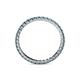 5 - Joyce 2.00 mm Blue Diamond Eternity Band 