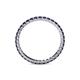 5 - Joyce 2.00 mm Blue Sapphire Eternity Band 