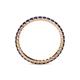 5 - Joyce 2.00 mm Blue Sapphire Eternity Band 