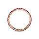 5 - Joyce 2.00 mm Ruby Eternity Band 