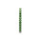 6 - Joyce 2.00 mm Green Garnet Eternity Band 