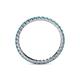 5 - Joyce 2.00 mm London Blue Topaz Eternity Band 