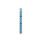 6 - Joyce 2.00 mm London Blue Topaz Eternity Band 