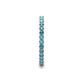 6 - Joyce 2.00 mm London Blue Topaz Eternity Band 