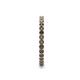 6 - Joyce 2.00 mm Smoky Quartz Eternity Band 