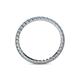 5 - Joyce 2.00 mm Aquamarine Eternity Band 