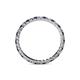 4 - Joyce 2.00 mm Blue Sapphire and Diamond Eternity Band 